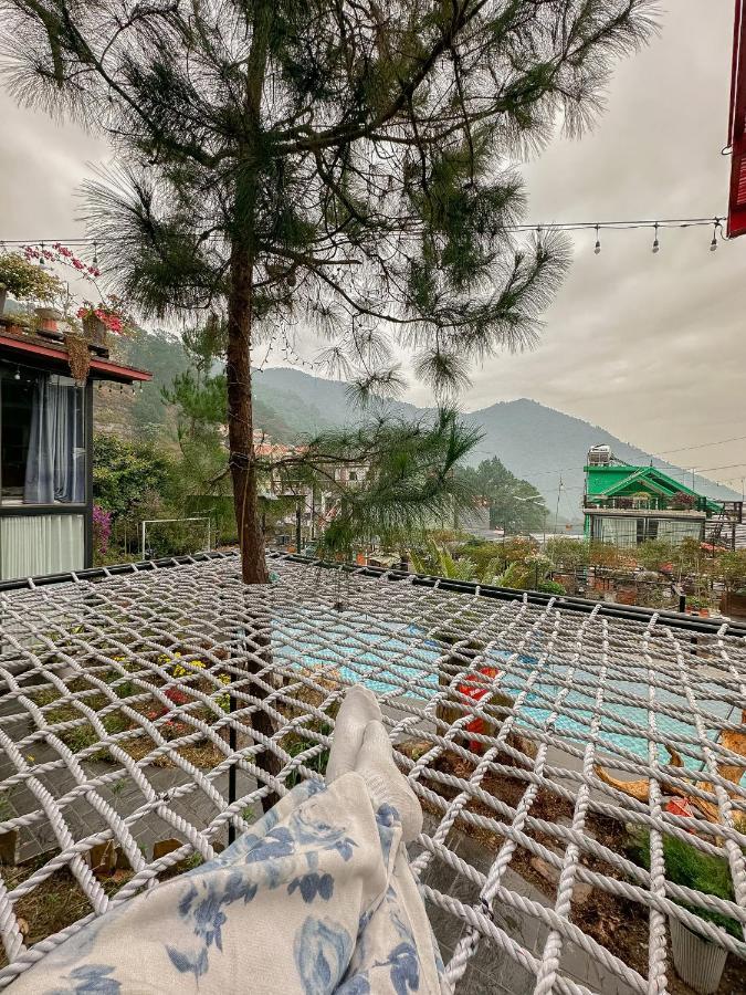 Bach Xanh House. Triangle Bungalow Tam Ðảo Dış mekan fotoğraf