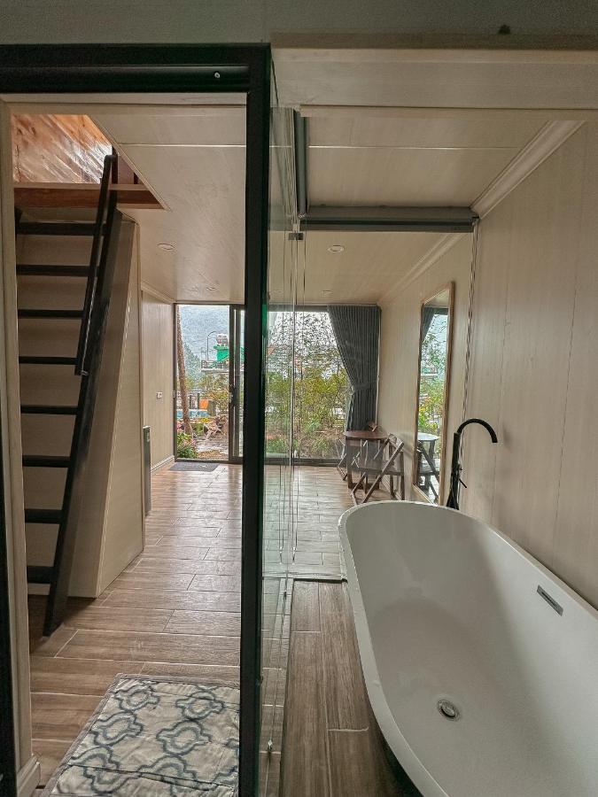 Bach Xanh House. Triangle Bungalow Tam Ðảo Dış mekan fotoğraf