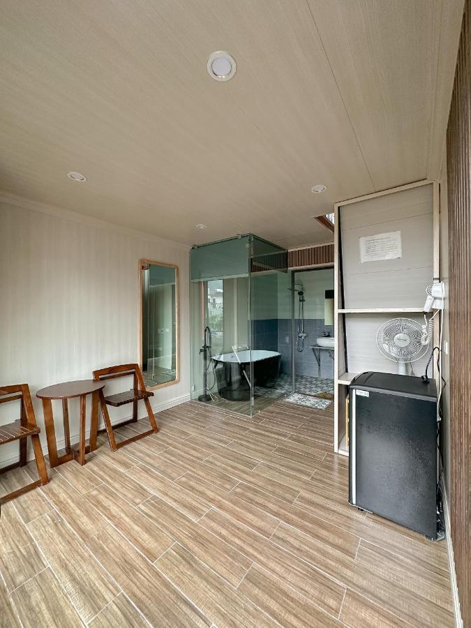 Bach Xanh House. Triangle Bungalow Tam Ðảo Dış mekan fotoğraf