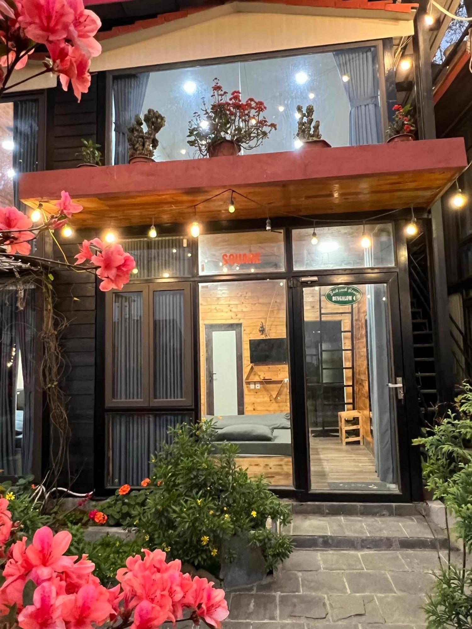 Bach Xanh House. Triangle Bungalow Tam Ðảo Dış mekan fotoğraf
